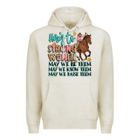 Oatmeal Heather heres to strong women Premium Hoodie - Artiststas