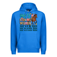 True Royal heres to strong women Premium Hoodie - Artiststas