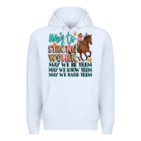 White heres to strong women Premium Hoodie - Artiststas