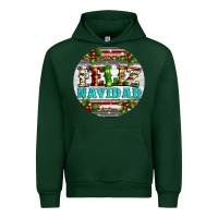Forest Green Christmas feliz navidad Urban Hoodie - Artiststas