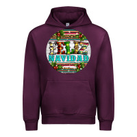 Mauve Wine Christmas feliz navidad Urban Hoodie - Artiststas