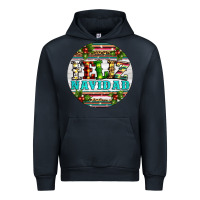 Navy Christmas feliz navidad Urban Hoodie - Artiststas