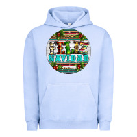 Pigment Grape Ice Christmas feliz navidad Urban Hoodie - Artiststas