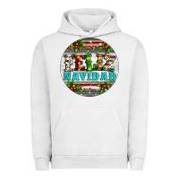Pigment Lunar Rock Christmas feliz navidad Urban Hoodie - Artiststas