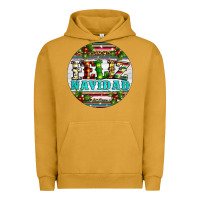 Pigment Peanut Butter Christmas feliz navidad Urban Hoodie - Artiststas