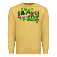Antique Gold Lucky Baby With Pig Premium Sweatshirt - RanaPortraitStore