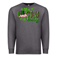 Charcoal Heather Lucky Baby With Pig Premium Sweatshirt - RanaPortraitStore