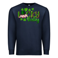 Navy Lucky Baby With Pig Premium Sweatshirt - RanaPortraitStore