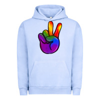 Pride Peace Hand Urban Hoodie | Teevron