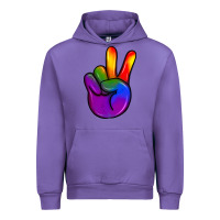 Tulip pride peace hand Urban Hoodie - JahusDesignShop