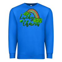 True Royal Lucky charm rainbow and shamrocks Premium Sweatshirt - RanaPortraitStore