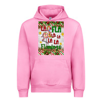 Fuchsia Pink christmas fla la la la la la flamingo air freshener Urban Hoodie - Artiststas