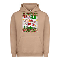 Pigment Burro christmas fla la la la la la flamingo air freshener Urban Hoodie - Artiststas