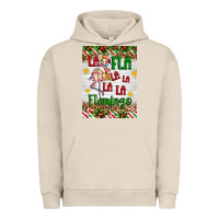 Pigment French Oak christmas fla la la la la la flamingo air freshener Urban Hoodie - Artiststas