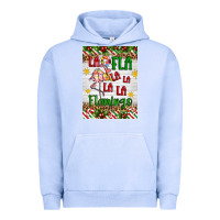 Pigment Grape Ice christmas fla la la la la la flamingo air freshener Urban Hoodie - Artiststas