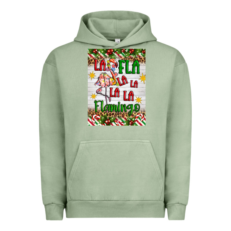 Christmas Fla La La La La La Flamingo Air Freshener Urban Hoodie by Artiststas | Teevron