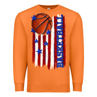 Carrot basketball american flag Premium Sweatshirt - texasbilliewilder