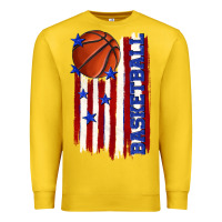 Lemon basketball american flag Premium Sweatshirt - texasbilliewilder