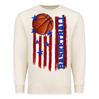 Sandshell basketball american flag Premium Sweatshirt - texasbilliewilder