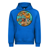 Cobalt hello pumpkin earrings Urban Hoodie - BundleAndBundleShop