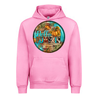 Fuchsia Pink hello pumpkin earrings Urban Hoodie - BundleAndBundleShop
