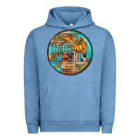 Pigment Pebble Blue hello pumpkin earrings Urban Hoodie - BundleAndBundleShop