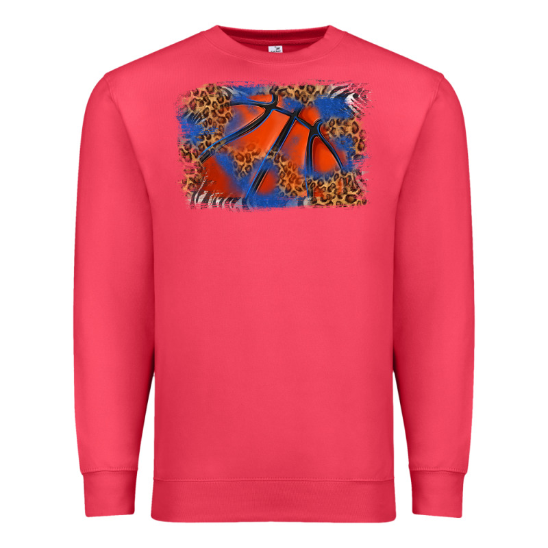 Basketball Background Premium Sweatshirt by texasbilliewilder | Teevron
