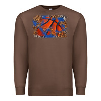 Chestnut basketball background Premium Sweatshirt - texasbilliewilder