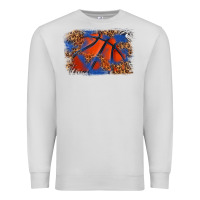 Dove Grey basketball background Premium Sweatshirt - texasbilliewilder