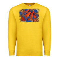 Lemon basketball background Premium Sweatshirt - texasbilliewilder