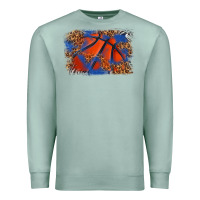 Seafoam basketball background Premium Sweatshirt - texasbilliewilder