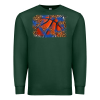 Sports Green basketball background Premium Sweatshirt - texasbilliewilder