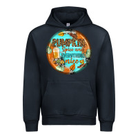 Navy pumpkin spice and everythink nice earrings Urban Hoodie - BundleAndBundleShop