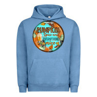 Pigment Pebble Blue pumpkin spice and everythink nice earrings Urban Hoodie - BundleAndBundleShop