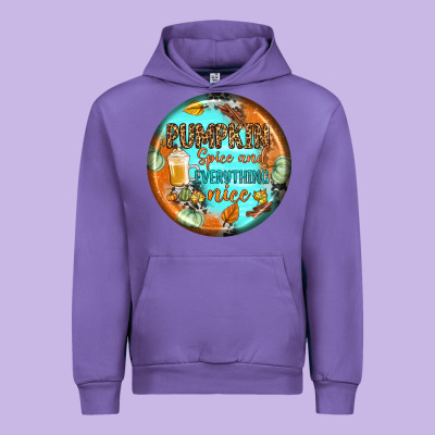 Pumpkin Spice And Everythink Nice Earrings Urban Hoodie Designed By Bundleandbundleshop