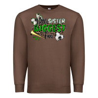 Chestnut little sister biggest fan soccer Premium Sweatshirt - Zillion Design Studio