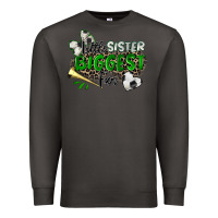 Smoke little sister biggest fan soccer Premium Sweatshirt - Zillion Design Studio