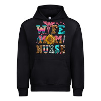 Black wife mom nurse Urban Hoodie - AdoDesignShop