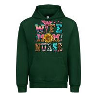 Forest Green wife mom nurse Urban Hoodie - AdoDesignShop