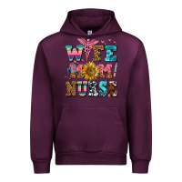 Mauve Wine wife mom nurse Urban Hoodie - AdoDesignShop