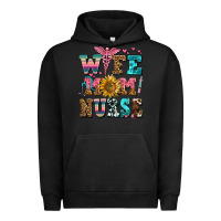 Pigment Black wife mom nurse Urban Hoodie - AdoDesignShop