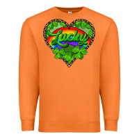 Carrot lucky heart with leopard Premium Sweatshirt - RanaPortraitStore