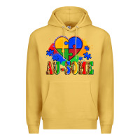 Antique Gold autism au some tribe Premium Hoodie - AdoDesignShop
