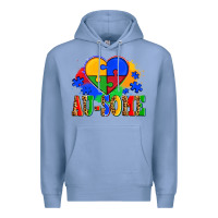 Colony Blue autism au some tribe Premium Hoodie - AdoDesignShop