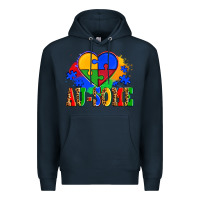 Navy autism au some tribe Premium Hoodie - AdoDesignShop