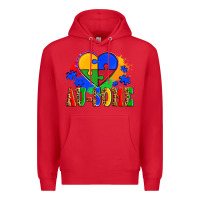 Red autism au some tribe Premium Hoodie - AdoDesignShop