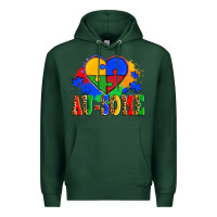 Sports Green autism au some tribe Premium Hoodie - AdoDesignShop
