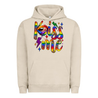 Pigment French Oak kiss me Urban Hoodie - JahusDesignShop