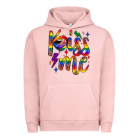 Pigment Salmon kiss me Urban Hoodie - JahusDesignShop