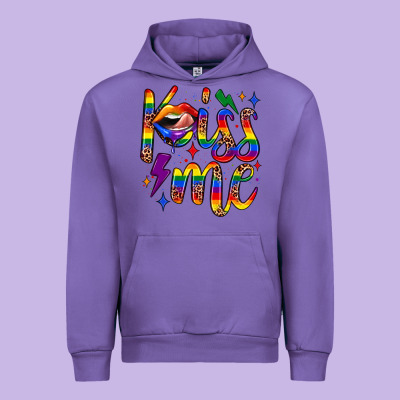 Kiss Me Urban Hoodie Designed By Jahusdesignshop